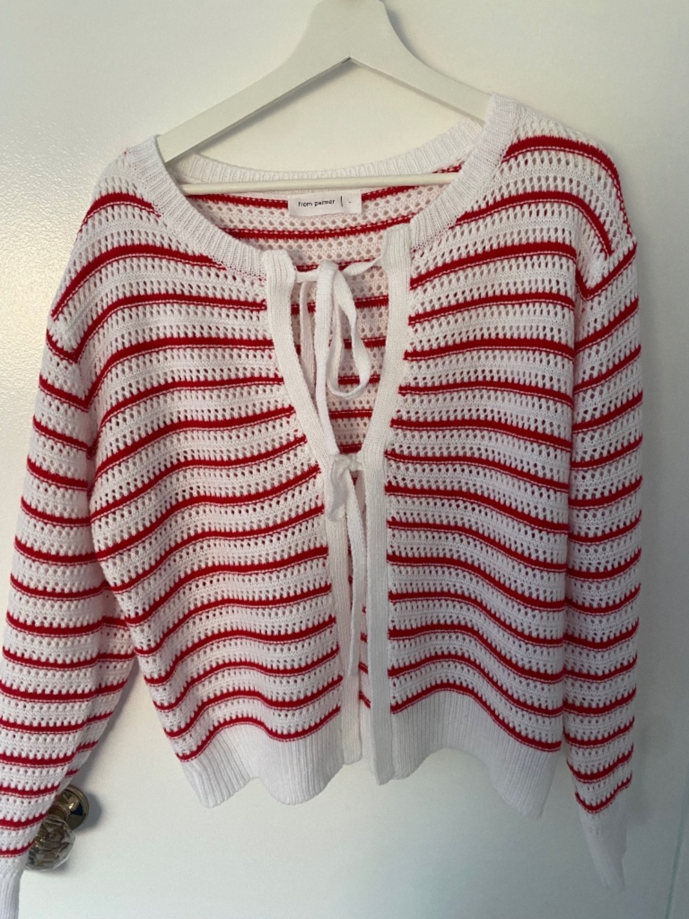 From Palmer Tie Cardigan
